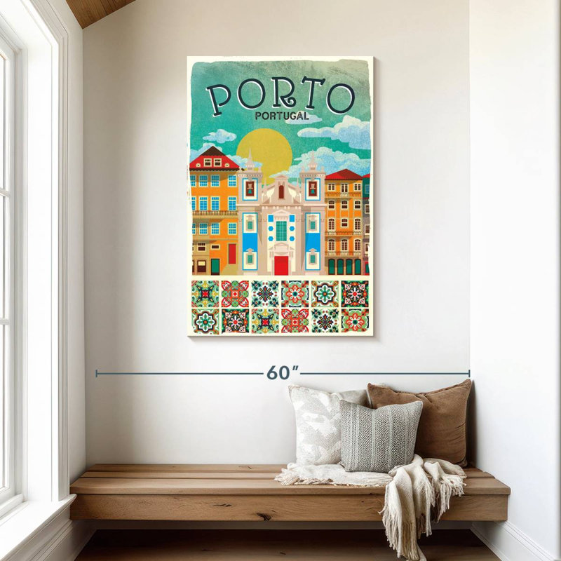 Affiche Porto Porto, H 45 po x l 30 po