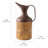 Rustic Distressed Metal Decorative Vase