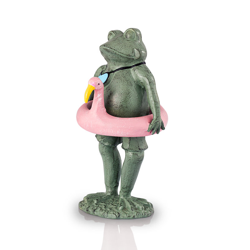 Frog Aluminum Garden Statue