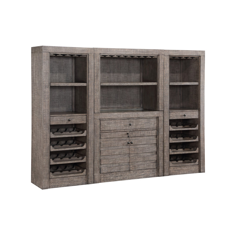 Lincoln Solid Wood 4-Piece 96" Dining Hutch