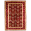Tapis turc 5 x 7 rouge et rouge Anatolian