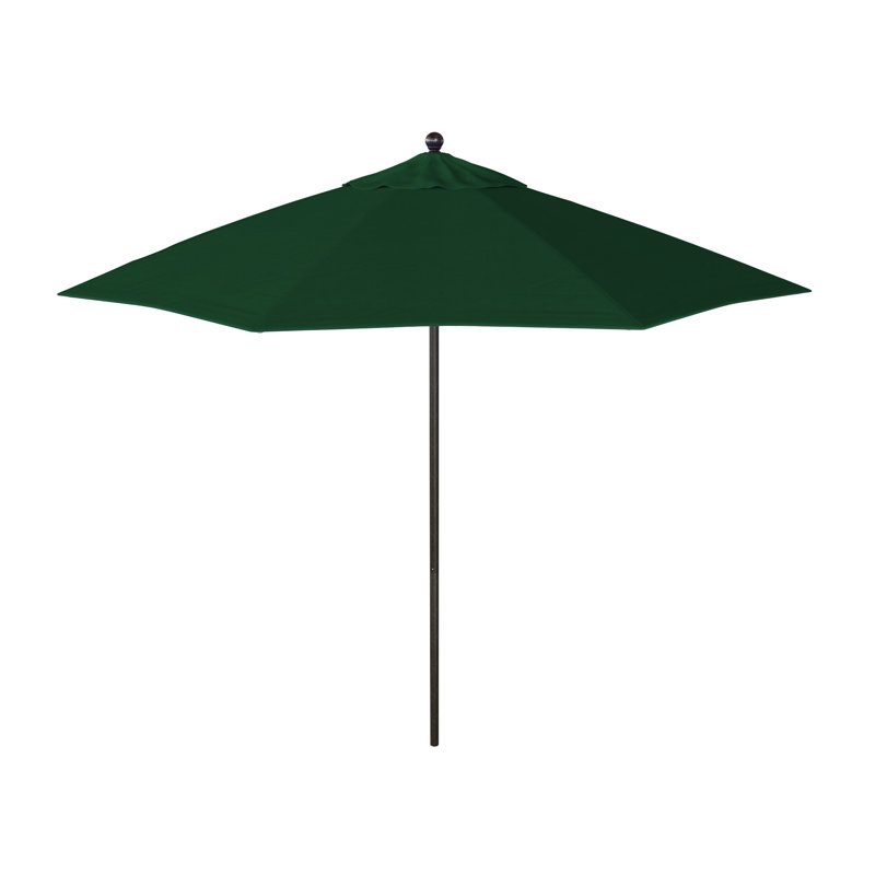 Parasol de marché 9 pi x 9 pi Hiott, Performance vert forêt