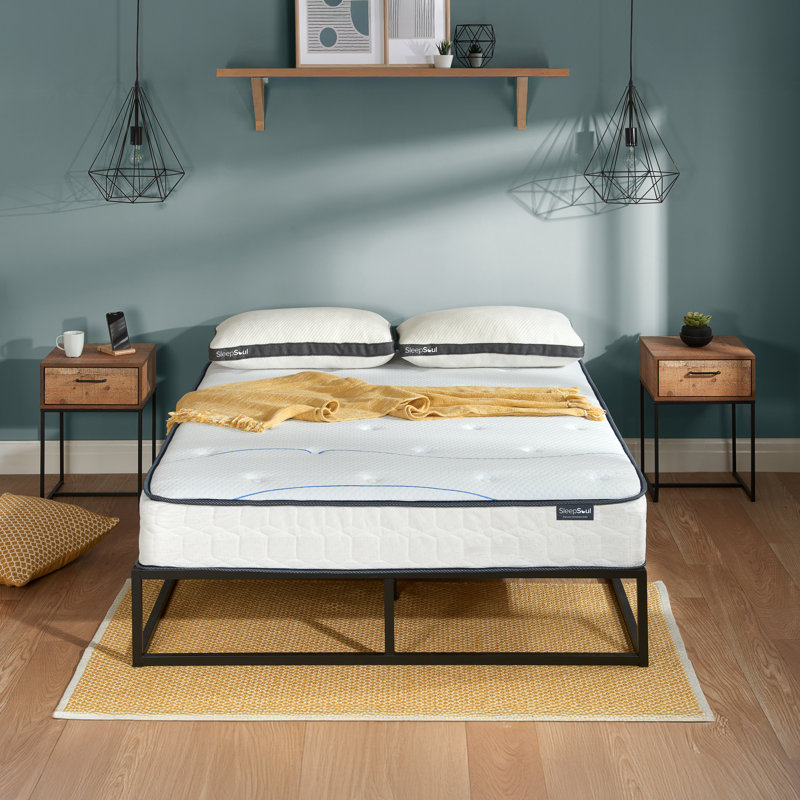 Angenie Angenie Open Coil Mattress, Double (4'6)