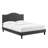 Modway Juniper Channel Tufted Performance Velvet Platform Bed-381888690-381888688
