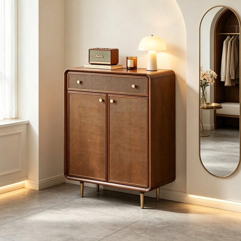Chinese style retro shoe cabinet