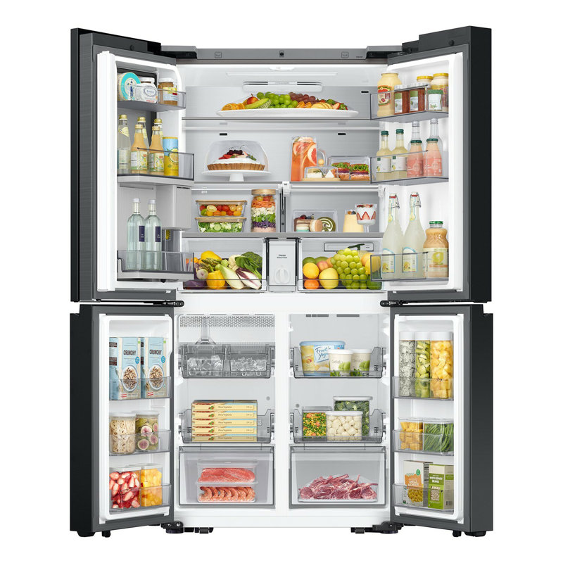 Samsung Bespoke 4-Door Flex Refrigerator 23 cu. ft. with AI Family Hub+ and AI Vision Inside