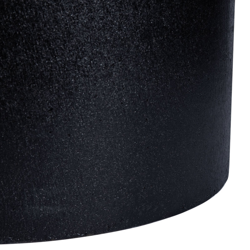 Mcguire Pot Planter, Black, 19.2" H x 21.6" W x 21.6" D