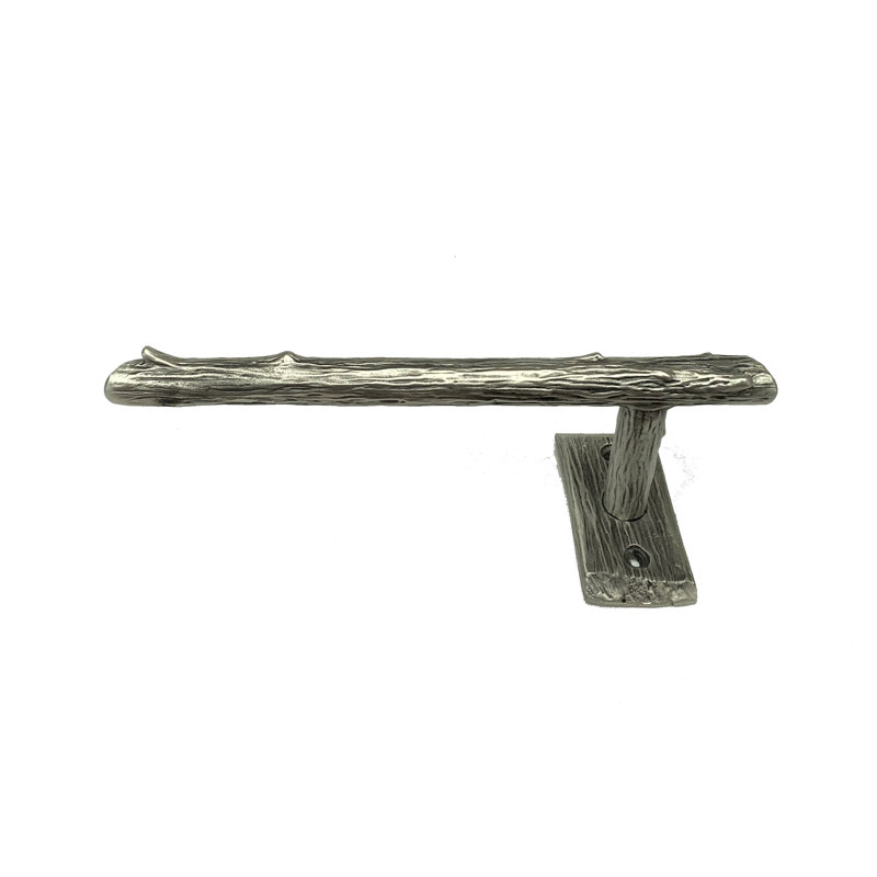 Branch Wall Mount Toilet Paper Holder, Satin Pewter
