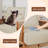 Upholstered Accent Chair With Rattan Arms And Solid Wood Legs-1088208142