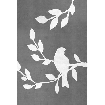 " Silhouetted Bird Gray "