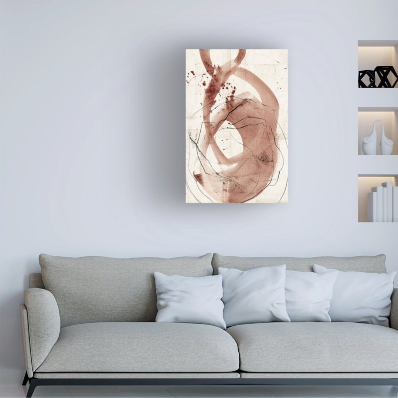 Art sur toile ligne bol Iris Lehnhardt, H 47 po x l 30 po