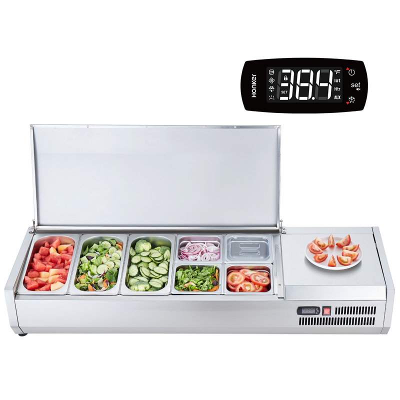 VEVOR Prep Refrigerator - 51.38''
