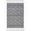 Tapis gris / ivoire / noir en laine / coton tissé à la main Jerseytown-1388156008