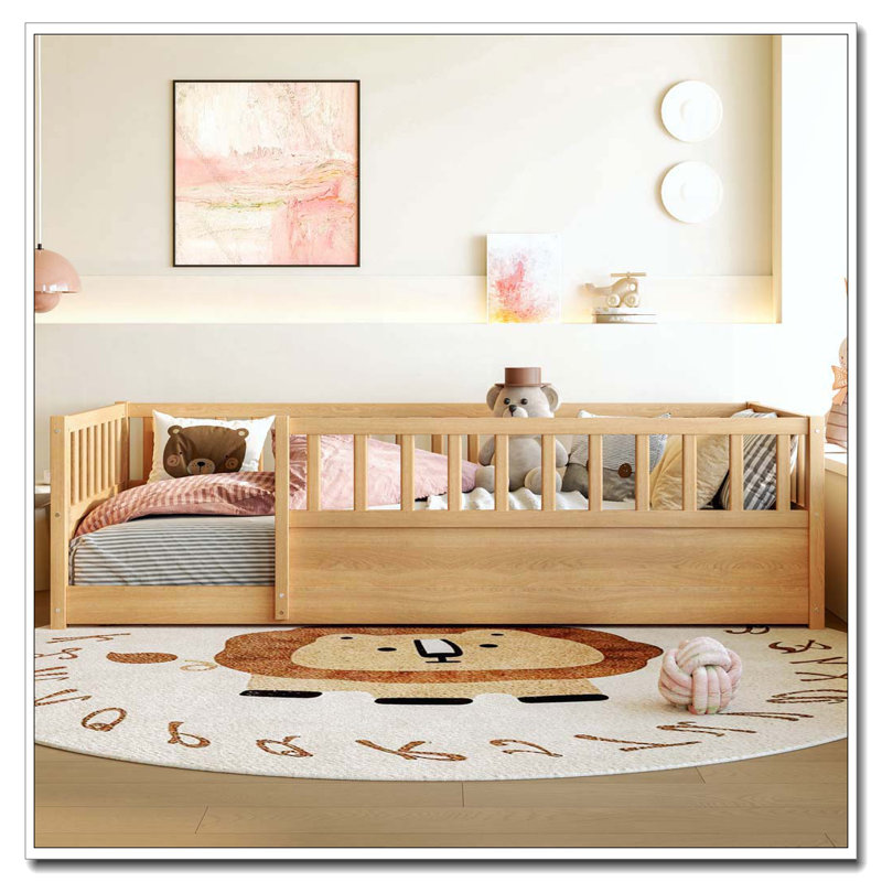 Twin Size Floor bed, Twin, Natural