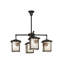 Seneca Winter Pine 4 - Light Chandelier