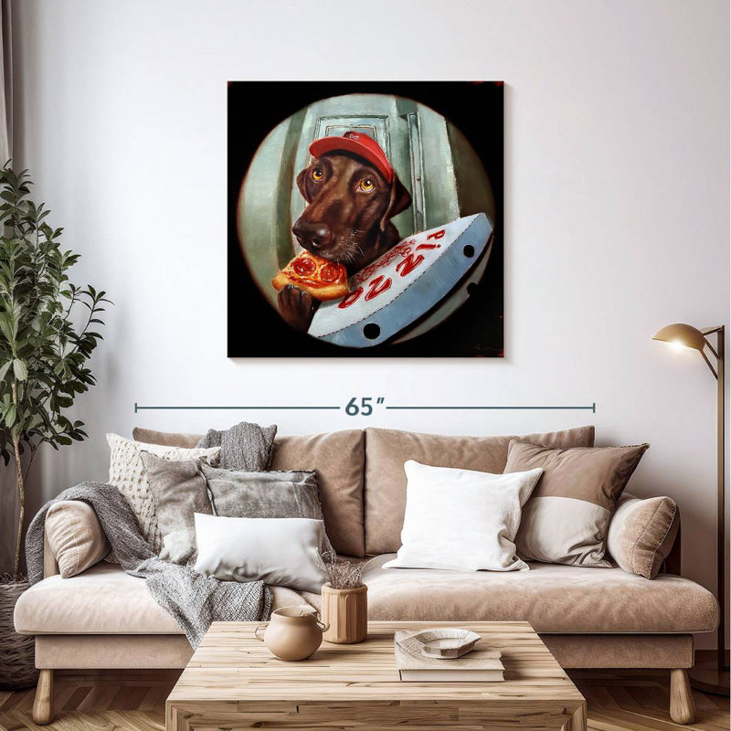 Ketti Pupperoni, 39" H x 39" W