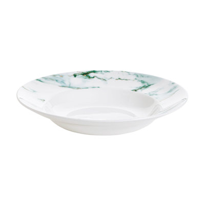 Prouna Marble Verde Bone China Pasta Dish