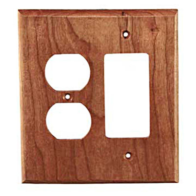Traditional 2 - Gang Combination Jumbo Wall Plate