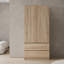 Jonathin 2 Door Wardrobe-1249795853