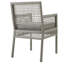 Fauteuil de salle à manger d'extérieur Aura-178004996