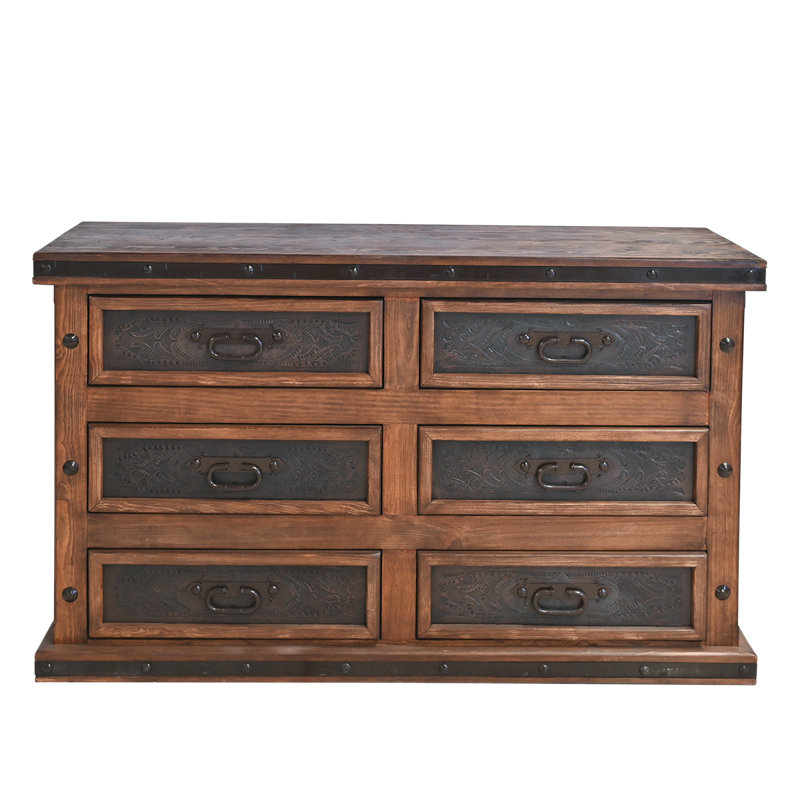 Commode 6 tiroirs Sierra Forge