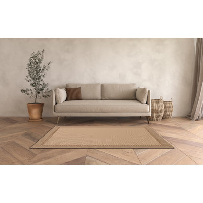 Capra Solid Colour Flatweave 120cm X 170cm Indoor / Outdoor Area Rug