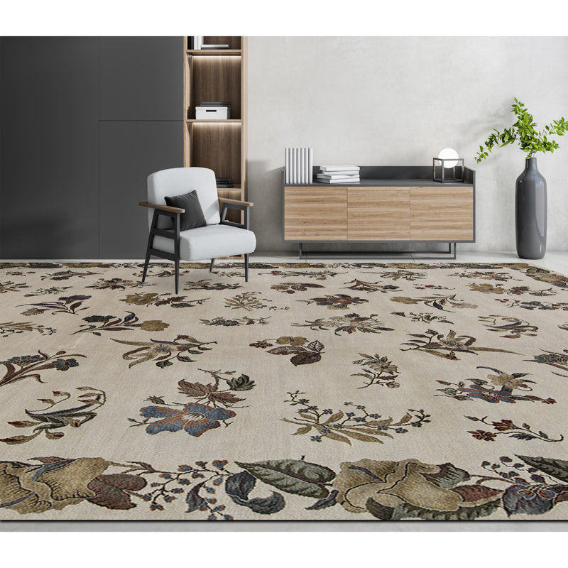 Floral Area Rug