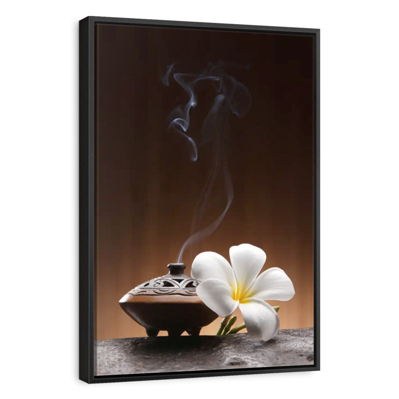Spa encens aromathérapie, Cadre flottant noir, 27 po x 40 po