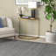 Kyrollos Glass Top Console Table-614679958