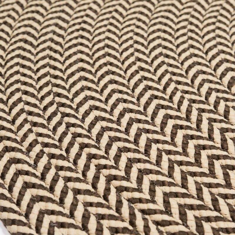 Schwanda Woven Chevron Rugs, Rond 10 pi