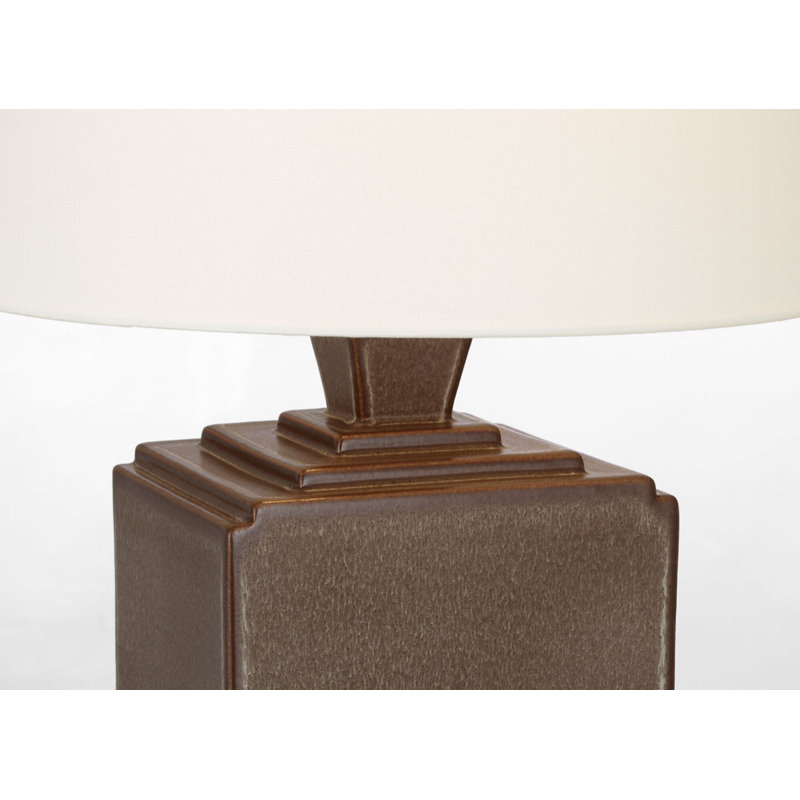 Meurice 27" Table Lamp with Linen Shade, Positano Sand