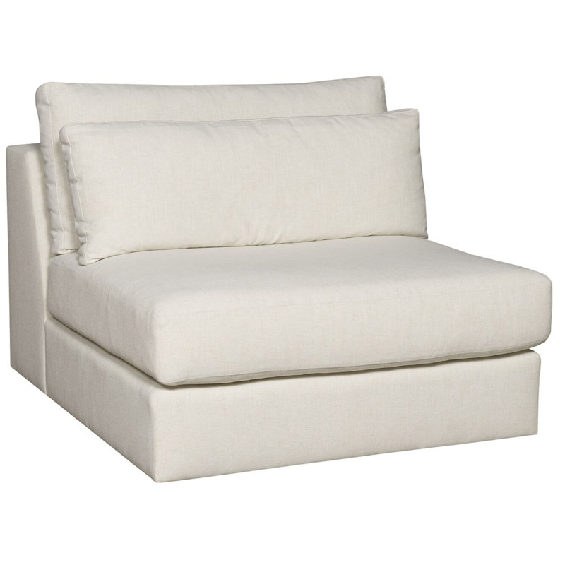 Fauteuil sans accoudoir Léone, Lin Tuck