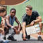 Panneau de basketball sec pour les entraîneurs 15 x 10,5 double face