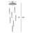 Aliene 7 - Light LED Cluster Pendant