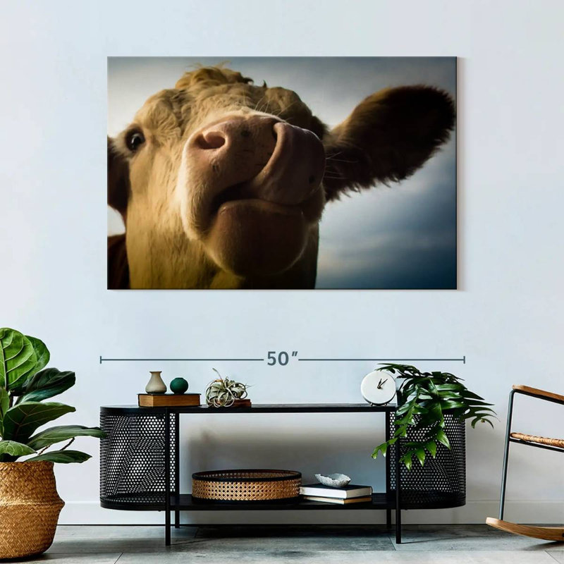 Silly Cow, 32" H x 48" W
