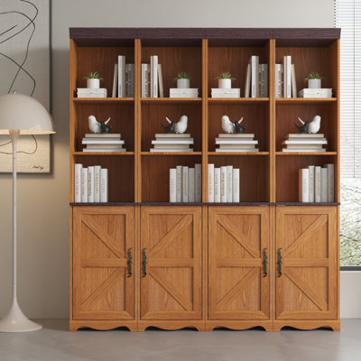 Tall Free Combination Wood Storage Cabinet