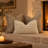 Neutral Boho Handwoven Cotton & Wool Pillow Cover Set