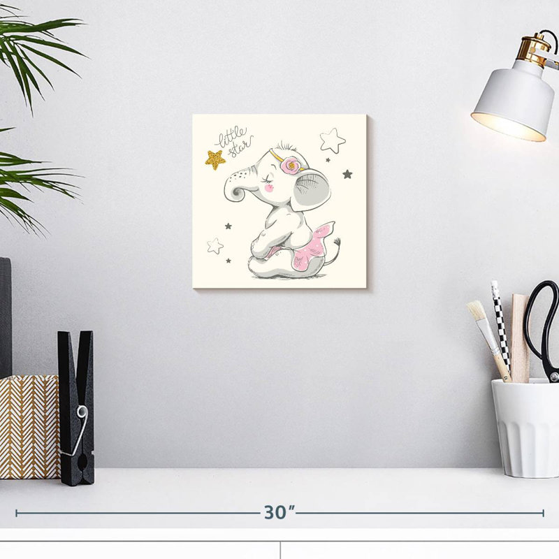 Ashelle Ballerina Elephant, 10" H x 10" W