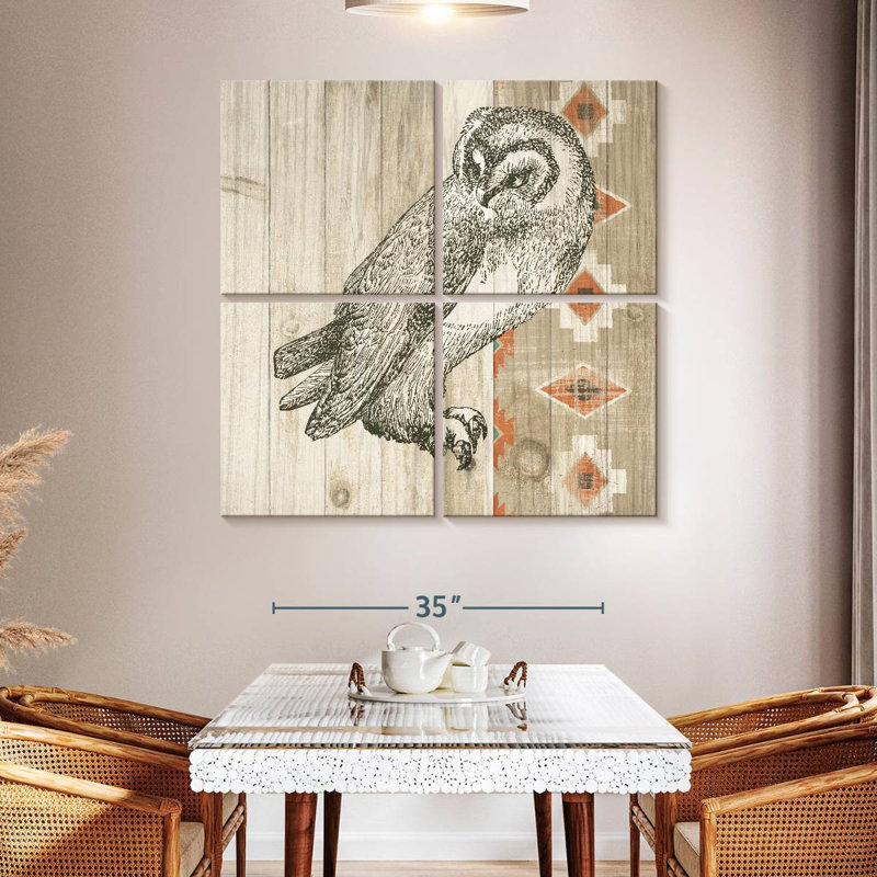 Brampt Natural Histoire Lodge Southwest I, H 45 po x l 45 po