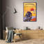 «The Flying Merkel» par MuseumPrints - Art mural sur toile tendue avec châssis-2053200622