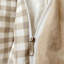 Duvet Cover Brown Tan Plaid Checkered Comforter Cover Grid Farmhouse Bedding Set Soft Breathable Washed Microfiber-116988097