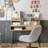 Baysenie Steel Writing Desk