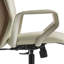 Chaise de bureau moderne et ergonomique en similicuir inclinable avec appui-tête
