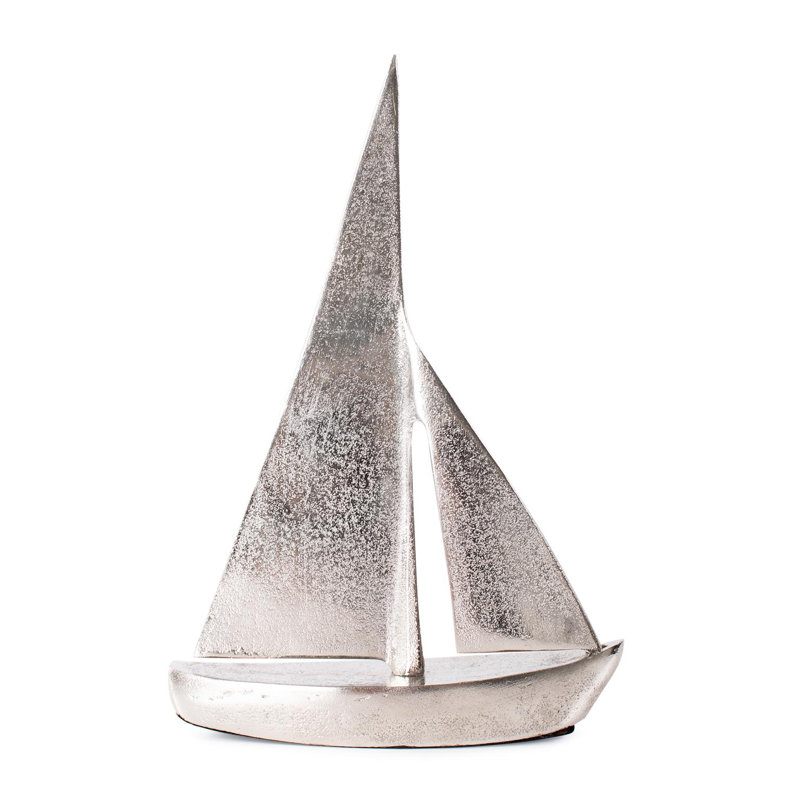 Sculpture de bateau catamaran