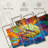 Abstract Brain On Canvas 4 Pieces Set-238063159