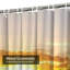 Rideau de douche avec 12 crochets Wheat Sunset Farm Landscape-117771118