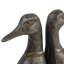 Caselyn Decorative Distressed Cast Metal Duck Head Bookends