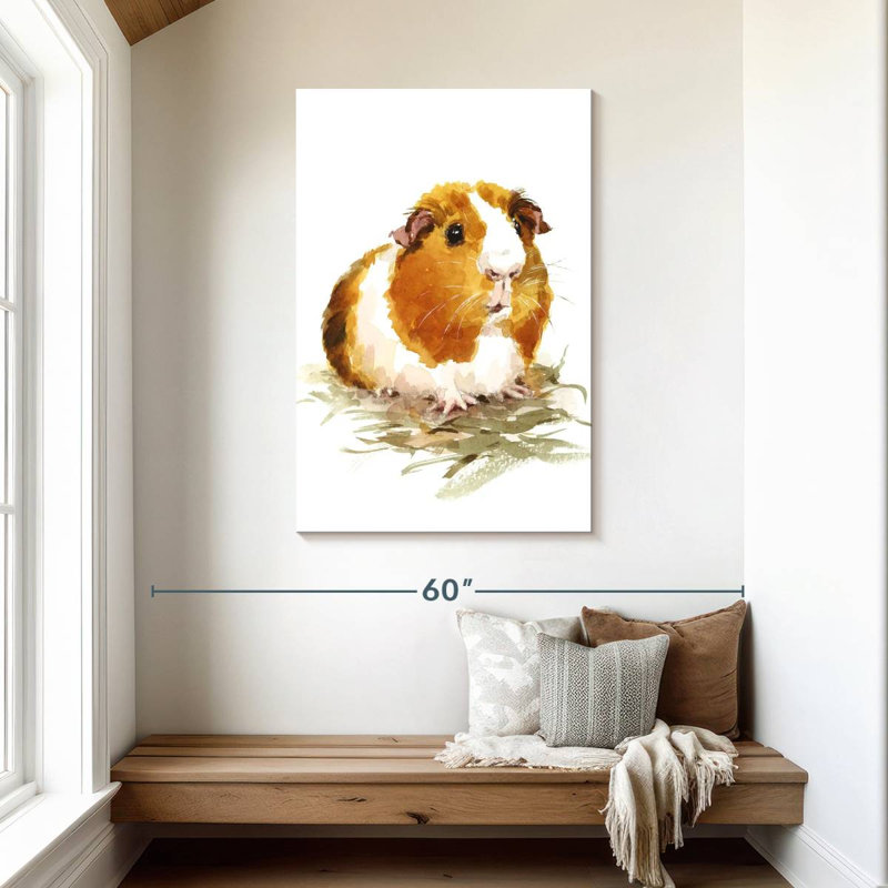 Brampt Guinea Pig, 45" H x 30" W