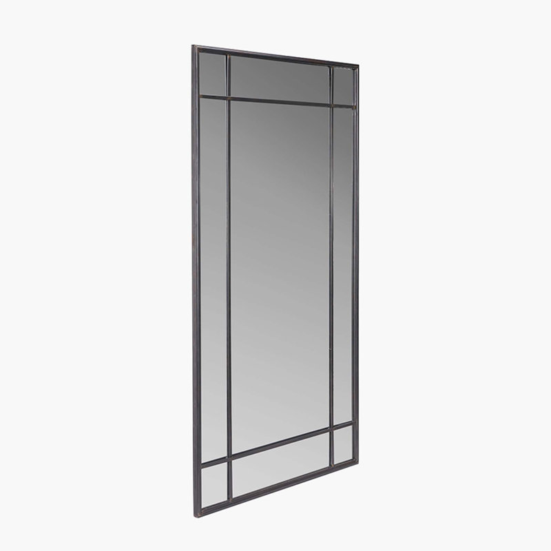 Brynnli Metal Flat Floor Mirror