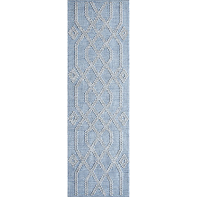 Cable Geometric Area Rug